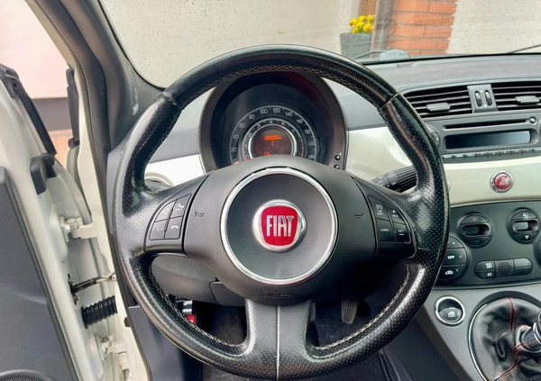 Fiat 500 cena 24900 przebieg: 133000, rok produkcji 2012 z Radom małe 92